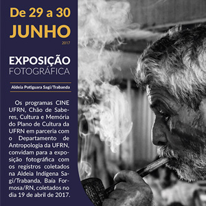 Exposição fotográfica no Centro de Convivência. De 28 a 30 de junho de 2017.