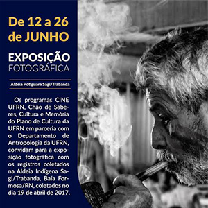 Exposição fotográfica no Centro de Convivência, dia 12 a 26 de junho de 2017. Exposição fotográfica no Centro de Convivência, dia 12 a 26 de junho de 2017.