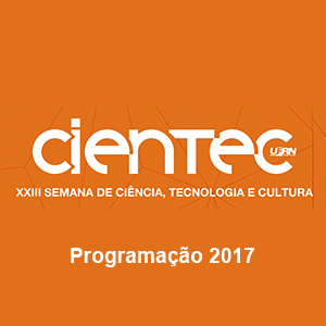 Programação Oficial da Cientec Cultural 2017