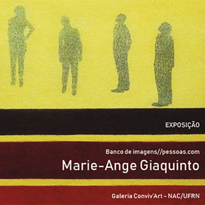 Exposição - Banco de imagens//pessoas.com da artista Marie-Ange Giaquinto na galeria Conviv'Art. Abertura: 16 de agosto, às 16h.