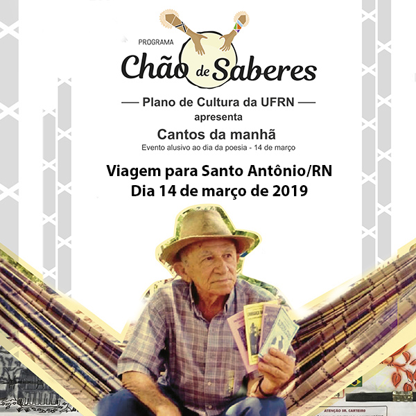 Viagem para Santo Antônio/RN no dia 14 de março de 2019.