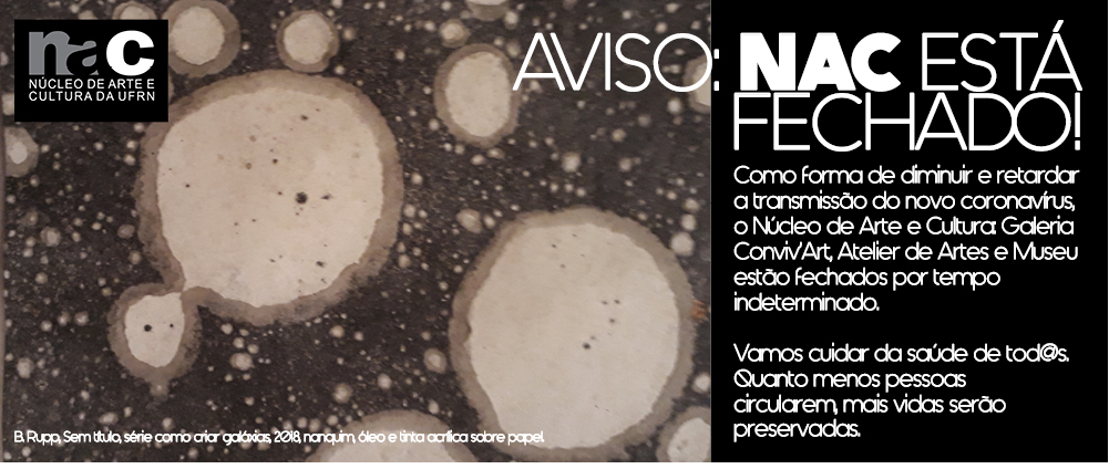 Aviso: NAC fechado Aviso: NAC fechado