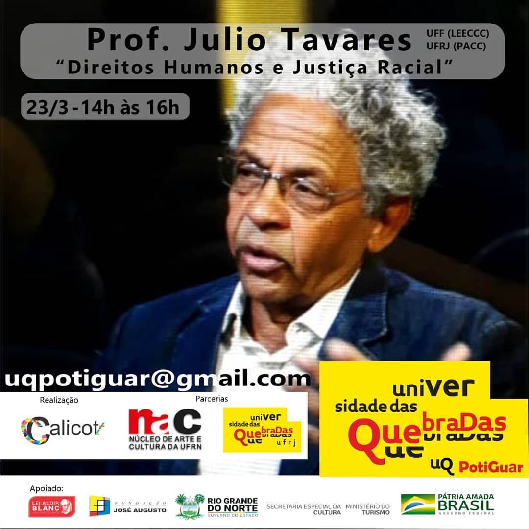 Universidade das Quebradas - aula do Profº Júlio Tavares