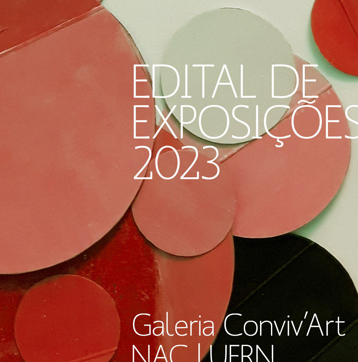 Aberto o edital para exposições na Galeria Conviv'Art em 2023