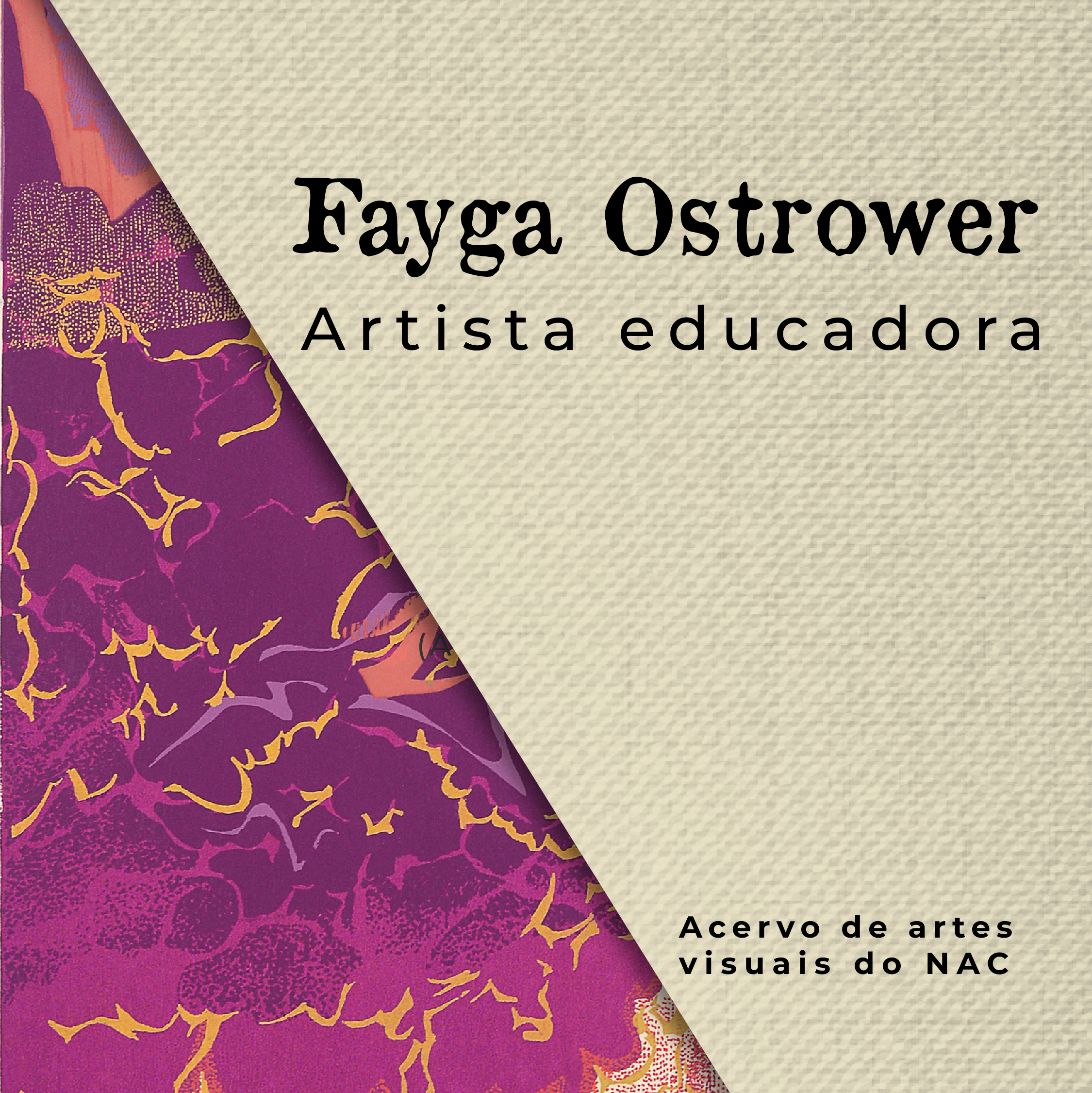 Exposição "Fayga Ostrower: artista educadora" no CERES/UFRN